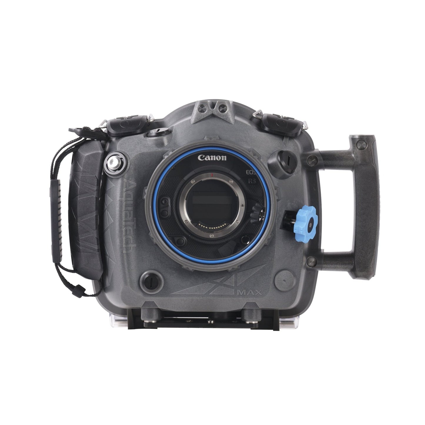EDGE Max Canon R3 camera housing with camera inside
