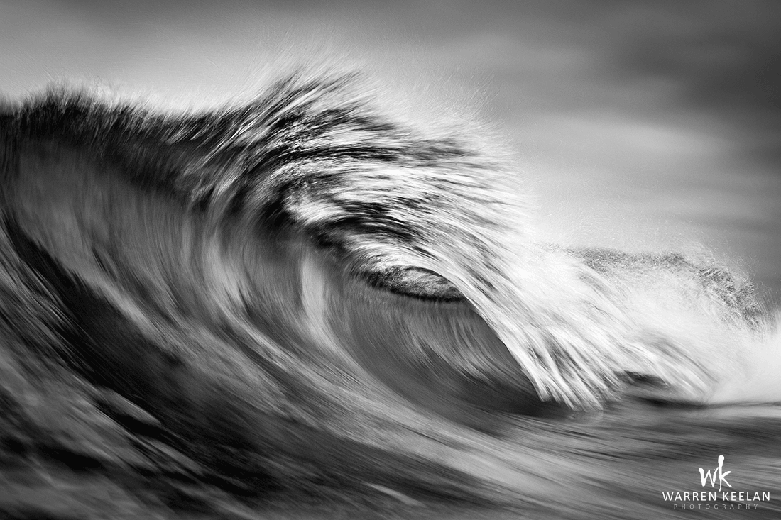 Wave breaking photo from Warren Keelan