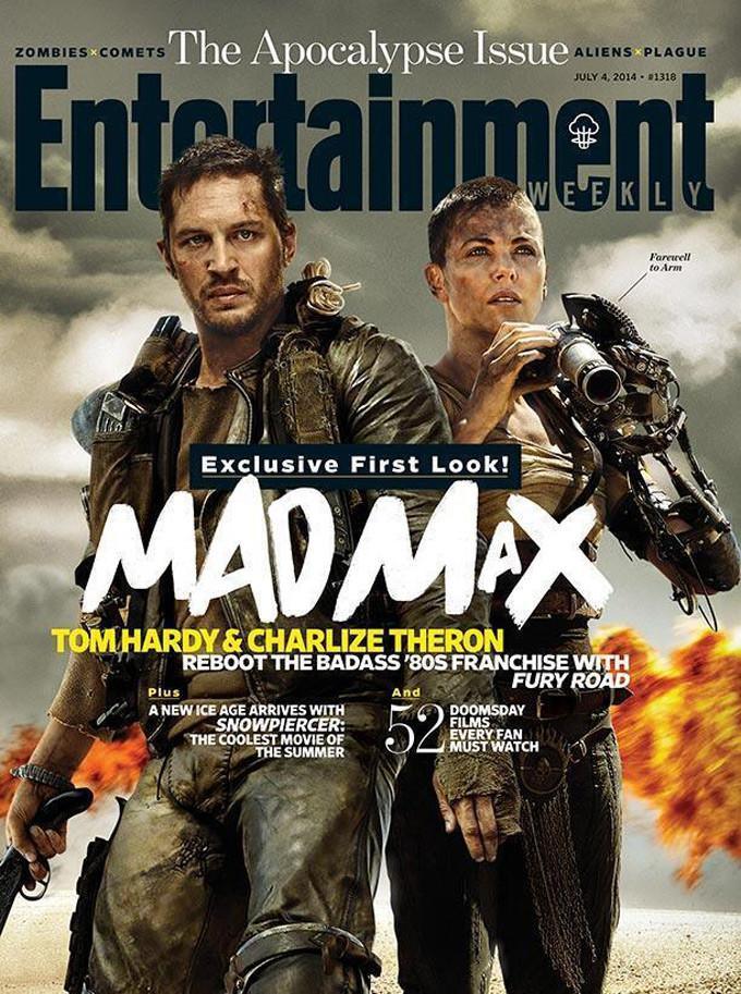 Mad Max on the cover of Entertainment Weekly