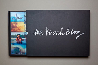 Front cover of "The Beach Blog", a book by AquaTech Ambassador Eugene Tan