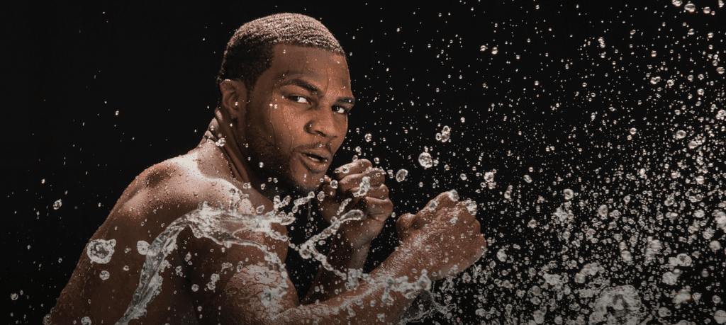 Al Bello shoots Boxing Star Marcus Browne - AquaTech.AU
