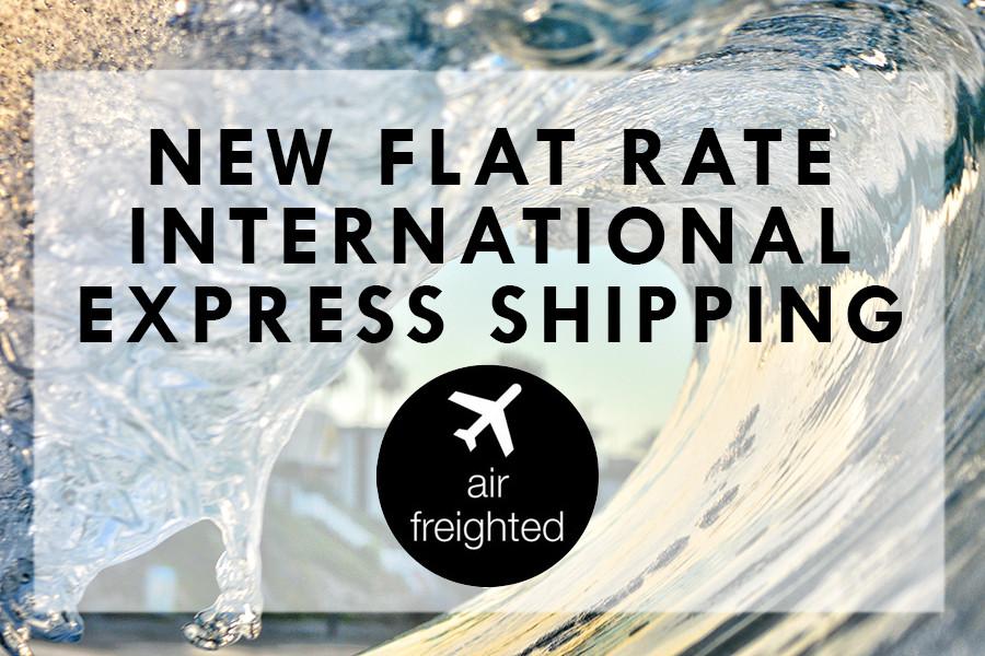 International Camera Equipment Orders Flat Rate Shipping flyer