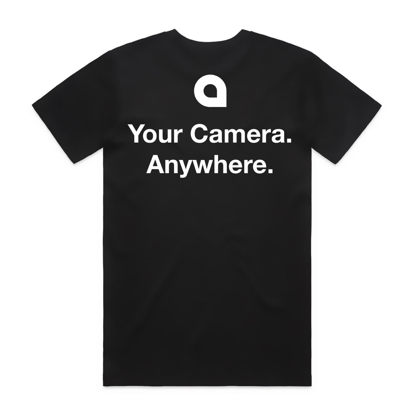 Your Camera Anywhere Tee - White logo | AquaTech.AU