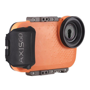 AxisGO 7+ Water Housing for iPhone 7 Plus / iPhone 8 Plus Sunset Orange