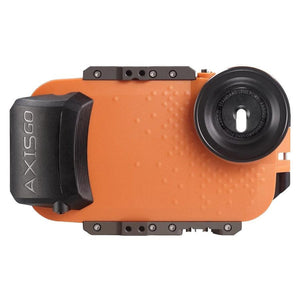 AxisGO 7+ Water Housing for iPhone 7 Plus / iPhone 8 Plus Sunset Orange