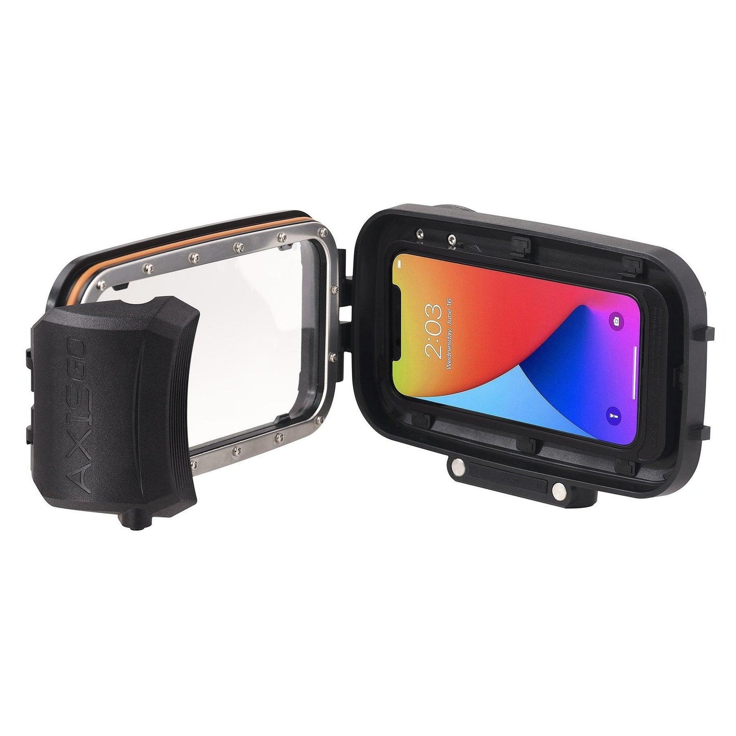 
                  
                    AxisGO Waterproof Case for iPhone 12 Range | AquaTech.AU
                  
                